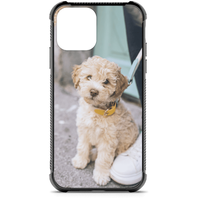 iPhone 12 Pro Max Custom Case - Black Bumper